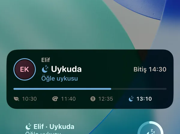 Petek Aile: Kilit ekranında Canlı Etkinlik