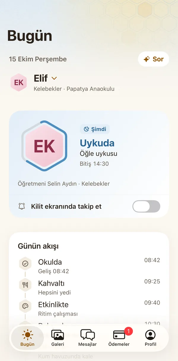 Petek Aile: Uykuda, bitiş 14:30